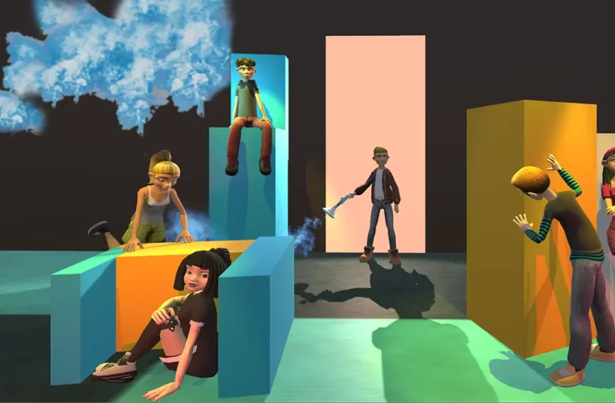 Hide and Freeze Game Multiplayer VR 