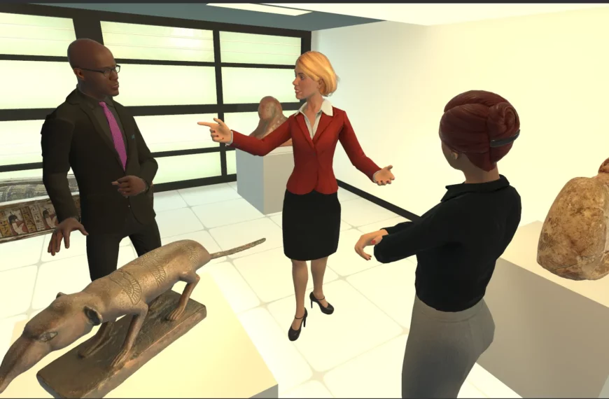 Museum lab in Virtual Reality ImproVive