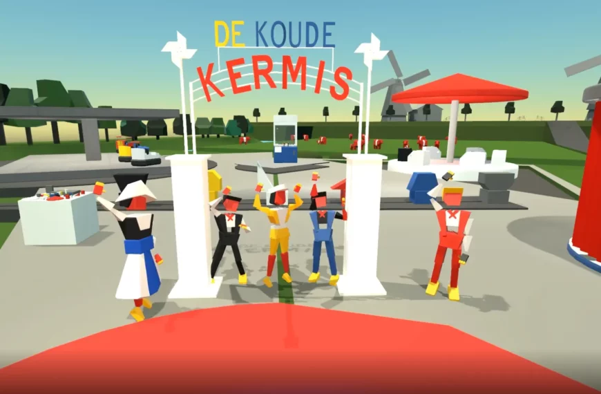 De Koude Kermis – The Portal in VR geinspireerd door De stijl. Een interactieve VR ervaring voor museum bezoekers