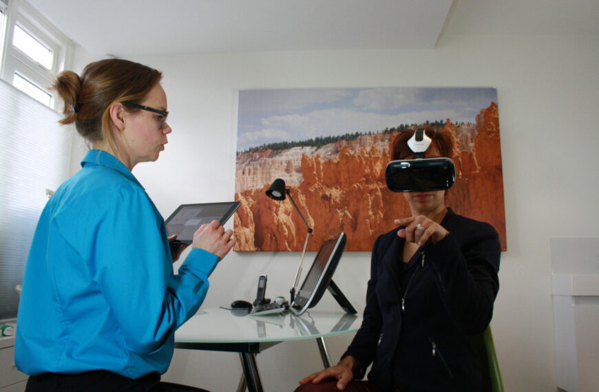 InMotionVR fysiotherapie oefeningen door ImproVive